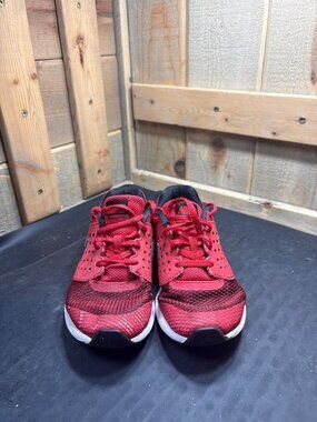 Nike 869968-600 Shoes Youth Boys Size 2Y US 1.5 UK 33.5 EU Preowned Good Red